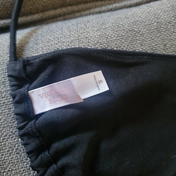 Victoria's Secret Swim Rhinestone Black Skull Bikini Set - Size Small - Picture 9 of 11